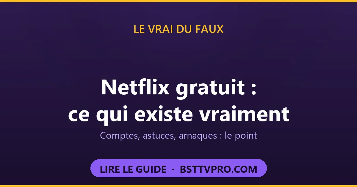 Netflix gratuit en Algérie : comptes et astuces, le vrai du faux